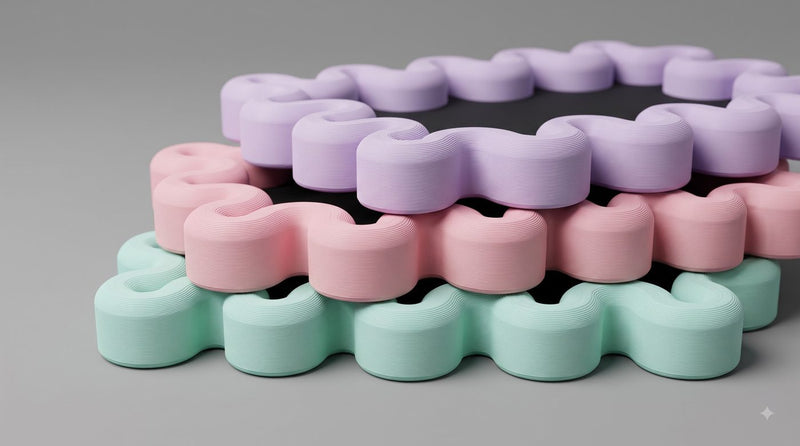 Eleven colours, and they stack